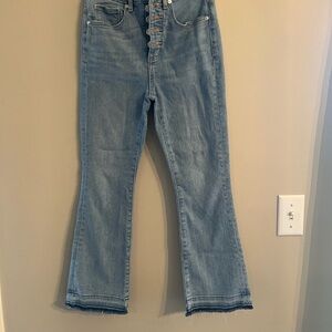 LOFT Light Blue Flare Jeans